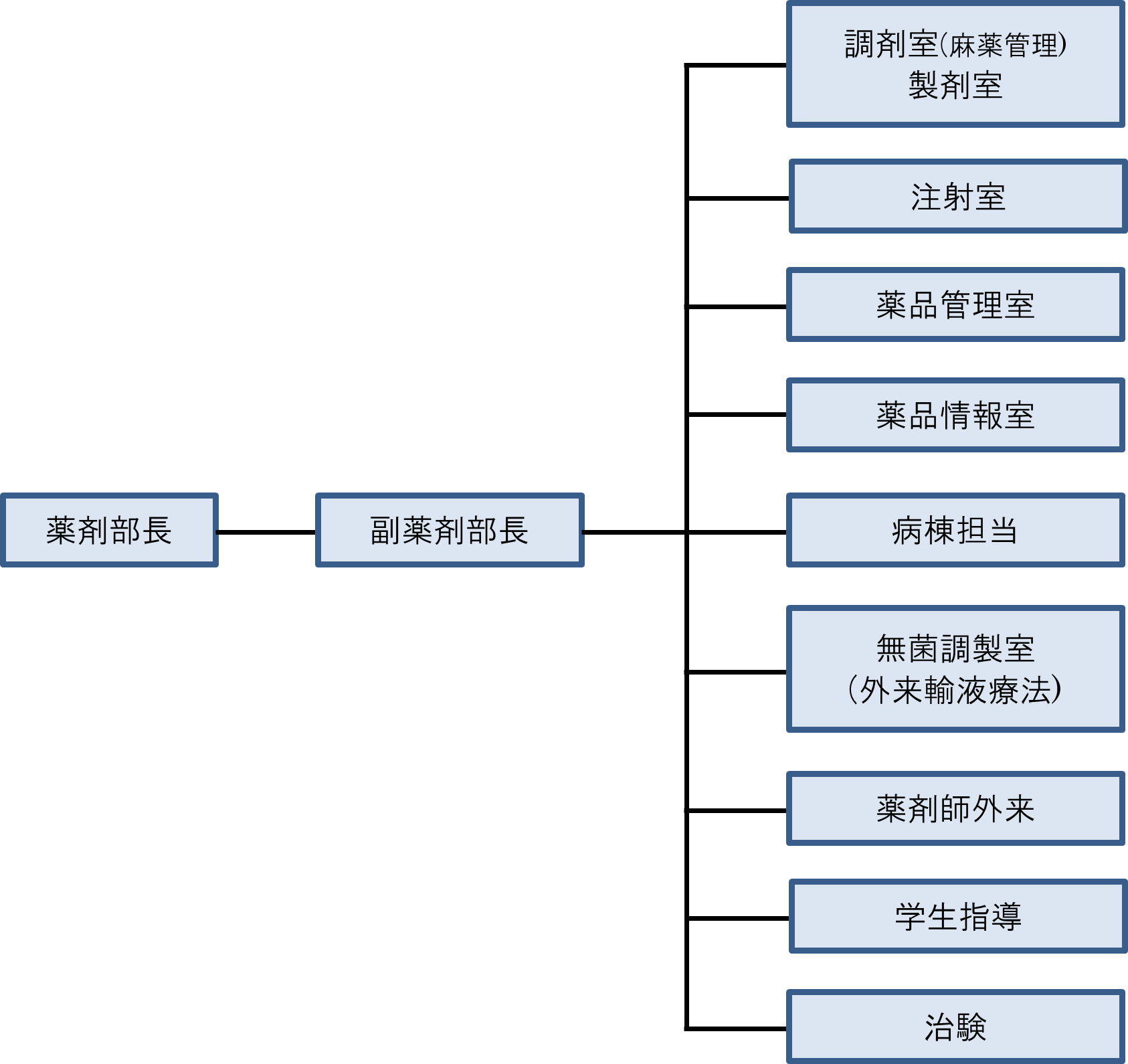 薬剤部組織図2025